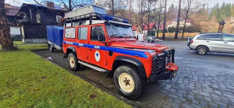 GOPR wystawił na licytację swoje Defendery