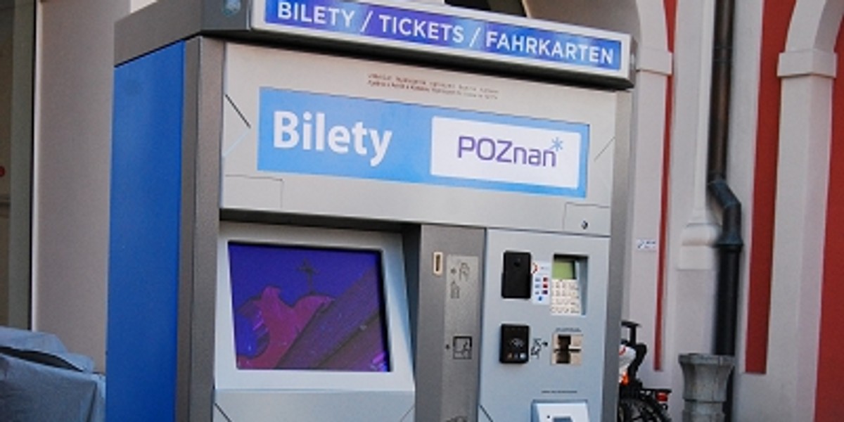 nowy biletomat poznań