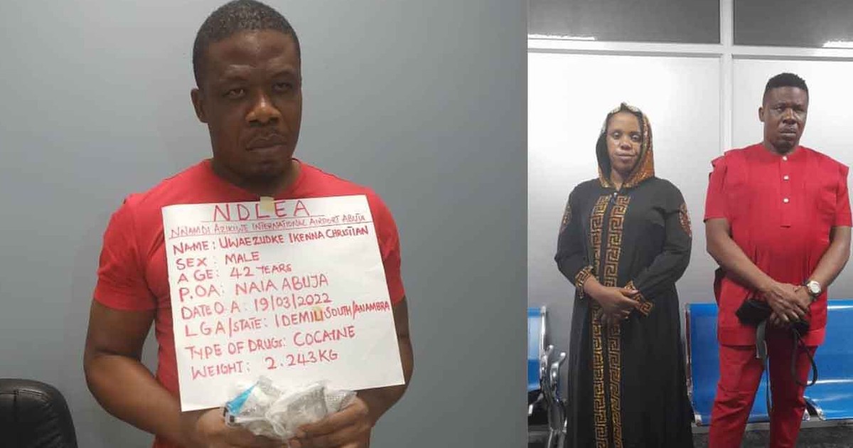 India-bound 'couple' excretes 184 wraps of cocaine at Lagos airport - Vimarsana News