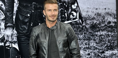 David Beckham na premierze swojej kolekcji