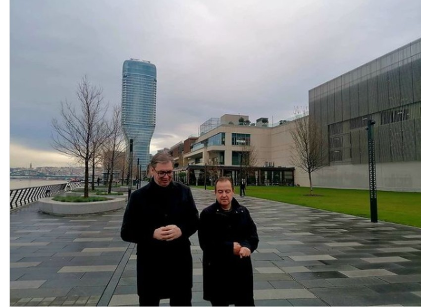 Aleksandar Vučić i Ivica Dačić