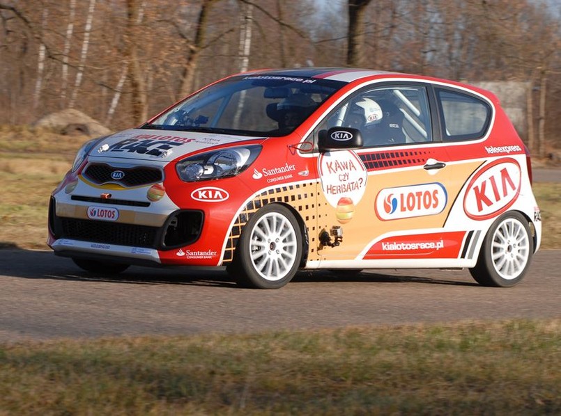 Rajd Barbórka - kia picanto race gwiazdą na Karowej