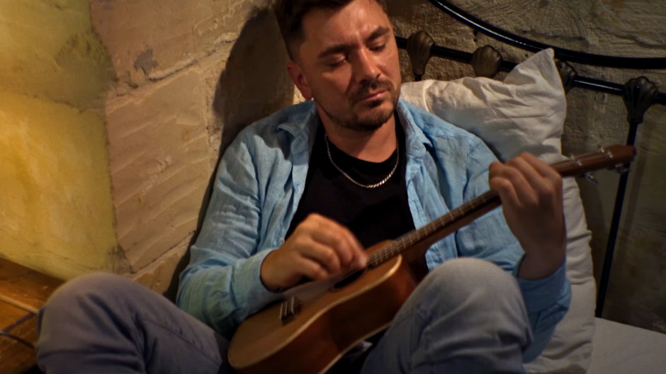 Daniel Martyniuk w teledysku do piosenki "Nigdy nie zapomnę"
