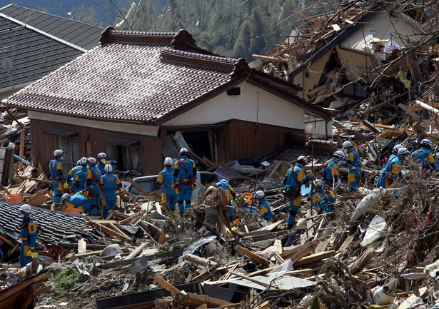 Krajobraz po trzęsieniu ziemi w Japonii, Rikuzentakada, prefektura Iwate (5).