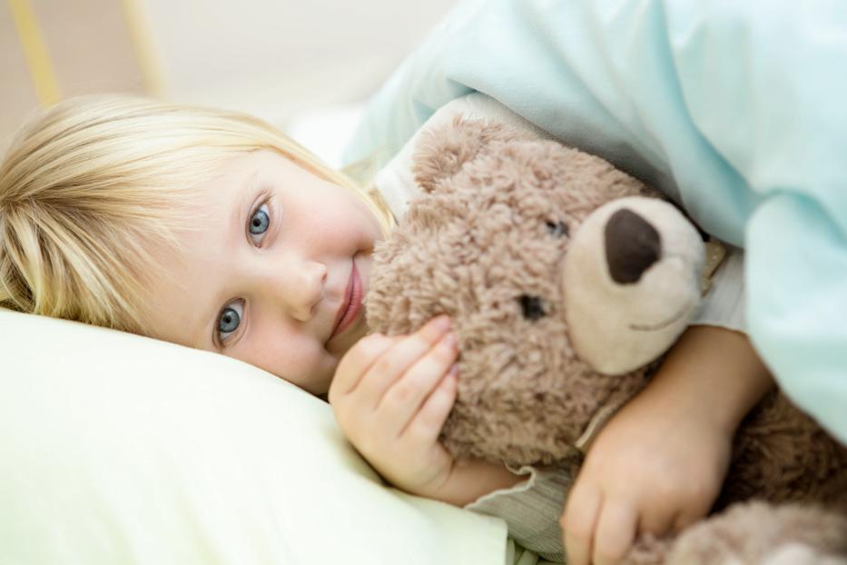 Ha a gyerek beteg, csendre és pihenésre van szüksége / Fotó: Shutterstock