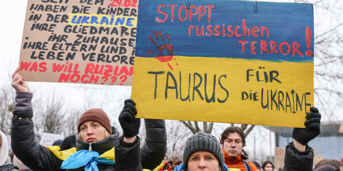 Niemcy domagający się przekazania Ukraińcom Taurusów