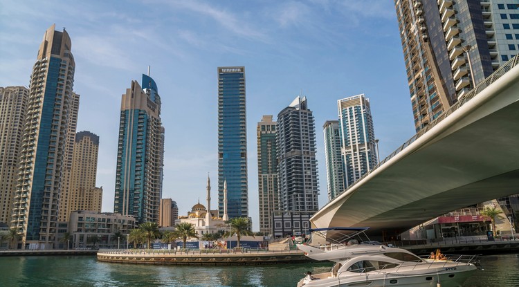 Dubaj Marina lakónegyed