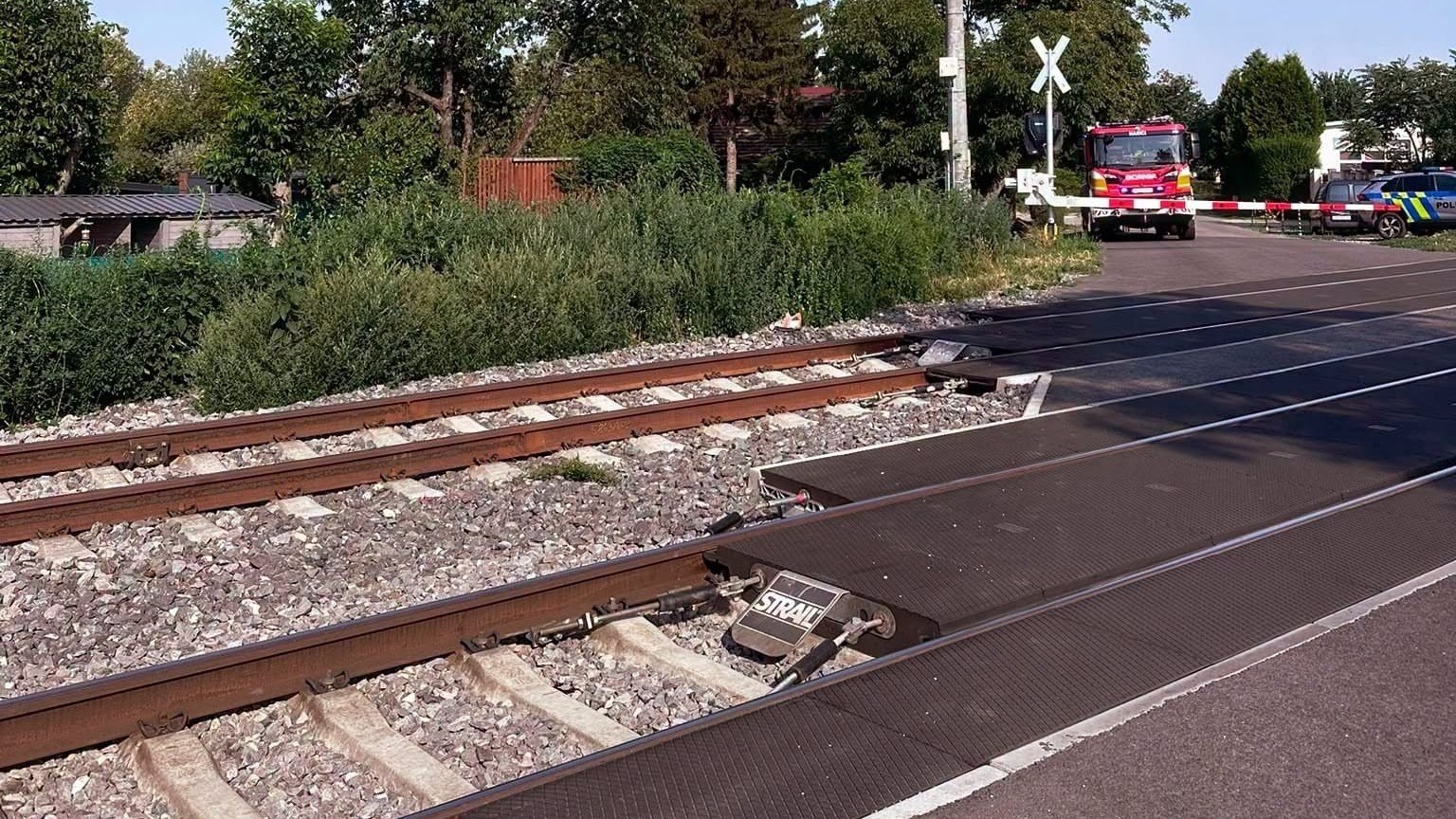 Prieceste, na ktorom prišlo k zrážke