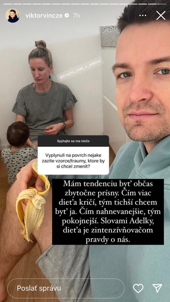 Viktor Vincze zverejnil nové fotky syna Maxíka.