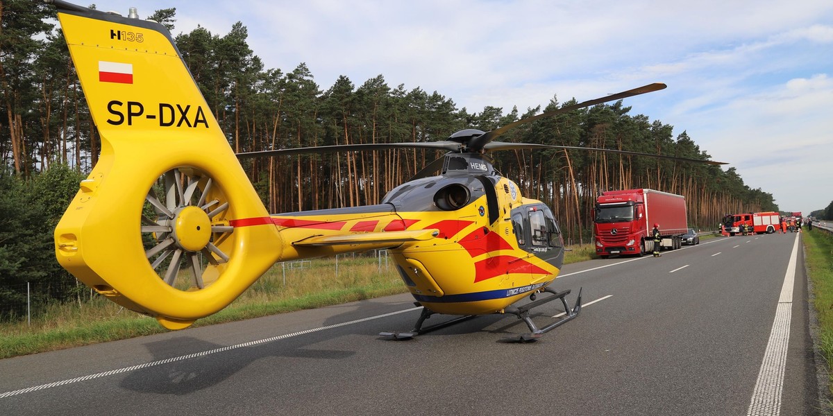 Henrykowo: groźny wypadek samochodowy, 7 osób rannych w tym dzieci