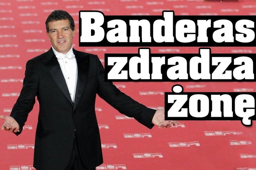 Banderas zdradza żonę. Podrywa młode kochanki w...