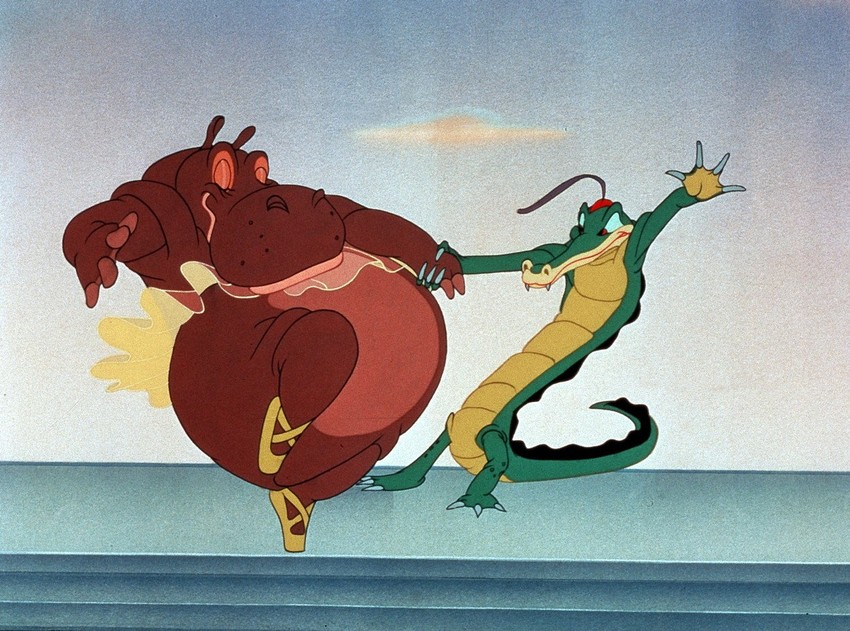 Scena iz crtanog filma "Fantazija"