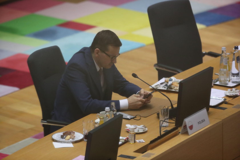 Mateusz Morawiecki w Brukseli