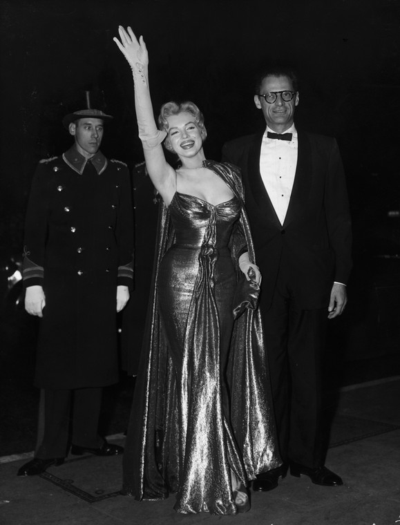 Marilyn Monroe w Empire Theatre w Londynie, 1956 r.