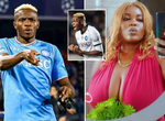 ‘I must marry Osimhen’ - Busty Nigerian fan declares after Napoli star nets in Cagliari draw