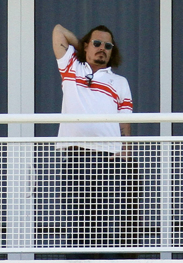 Johnny Depp z rodziną w Miami