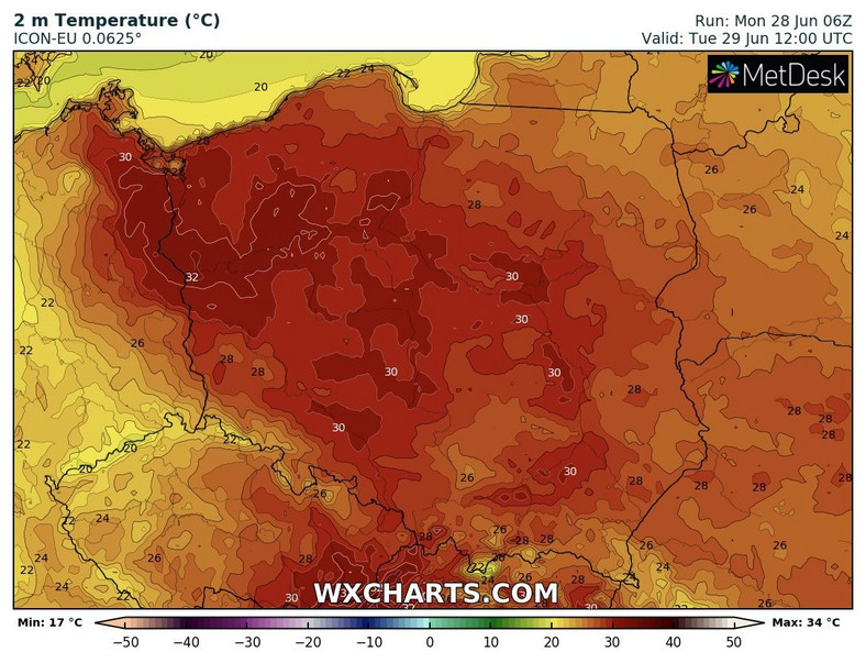 Będzie gorąco i upalnie