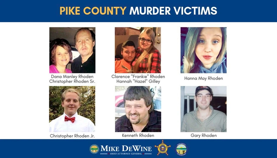 Žrtve ubistva - osam članova porodice Roden