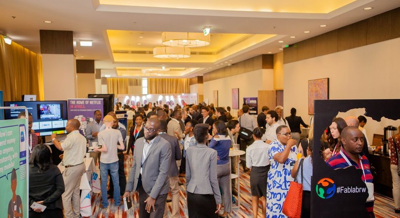 Participants at the 2018 Africa tech summit in Kigali.