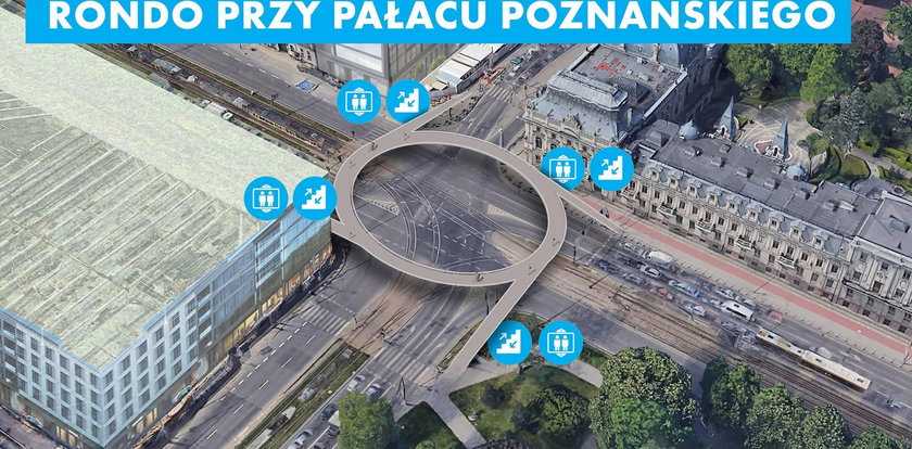 Czy przed pałacem Poznańskiego powstanie kładka ufo? Kosmiczne pomysły łódzkich urzędników