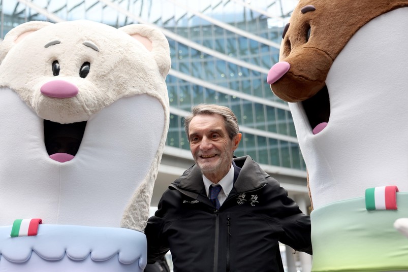 Gronostaje Tina i Milo maskotkami zimowych igrzysk olimpijskich w 2026 roku