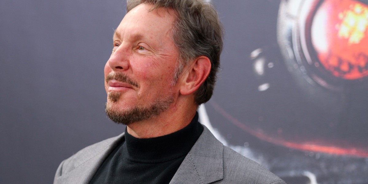 Oracle executive chairman and CTO Larry Ellison