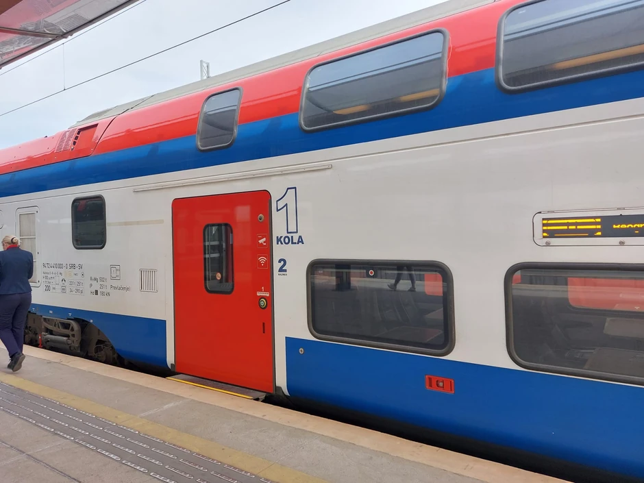 Uviđaj obavljen u vozu