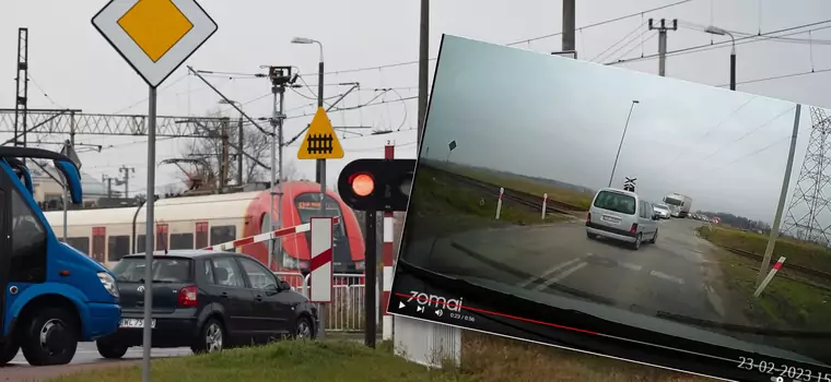 Zaoszczędził trzy minuty. Może zapłacić kilka tys. mandatu [WIDEO]