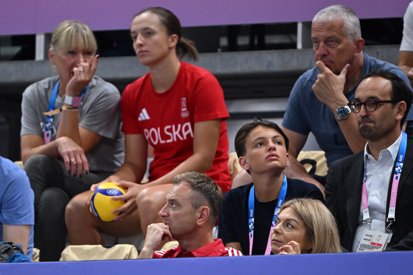 Iga Świątek kibicowała polskim siatkarzom. Mecz oglądała w wyjątkowym towarzystwie