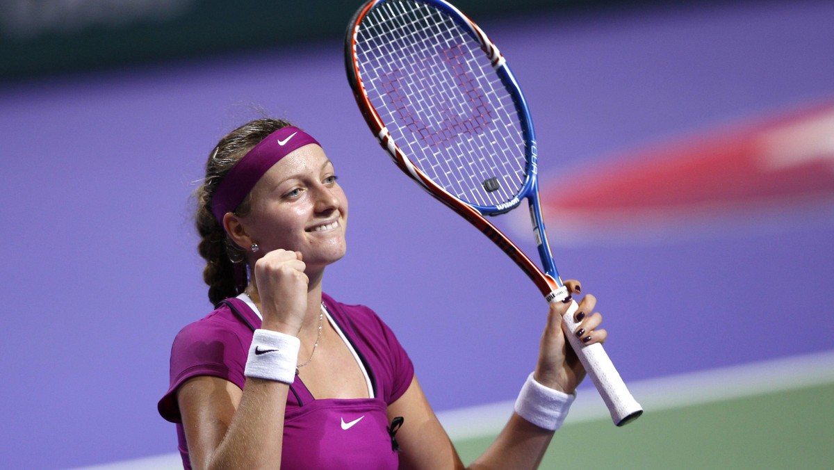 Petra Kvitova pokonała Samanthę Stousur 5:7, 6:3, 6:3 i awansowała do finału turnieju Masters - WTA Championships (pula nagród 4,9 mln dolarów) w Stambule.