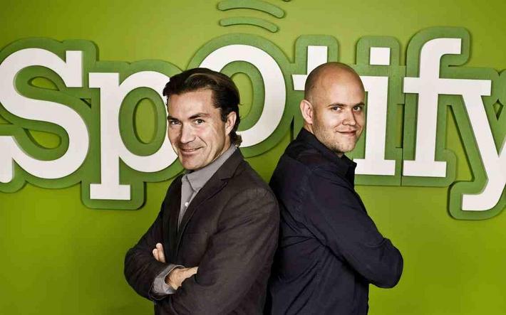 8. Spotify, Martin Lorentzon i Daniel Ek - 250 mln USD (2013)