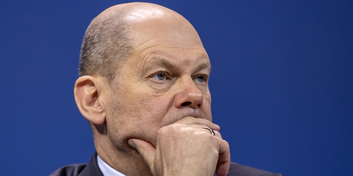 Olaf Scholz, kanclerz Niemiec.