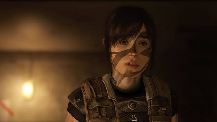 Elliot Page w grze "Beyond: Two Souls"