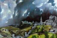 El Greco Widok Toledo