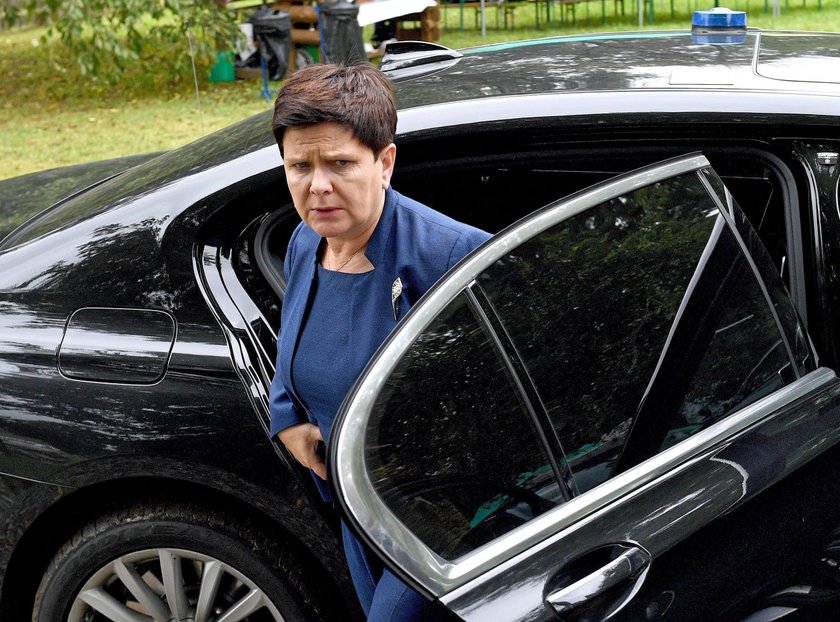 Wypadek byłej premier Beaty Szydlo jadącej w kolumnie rządowej w Imielinie