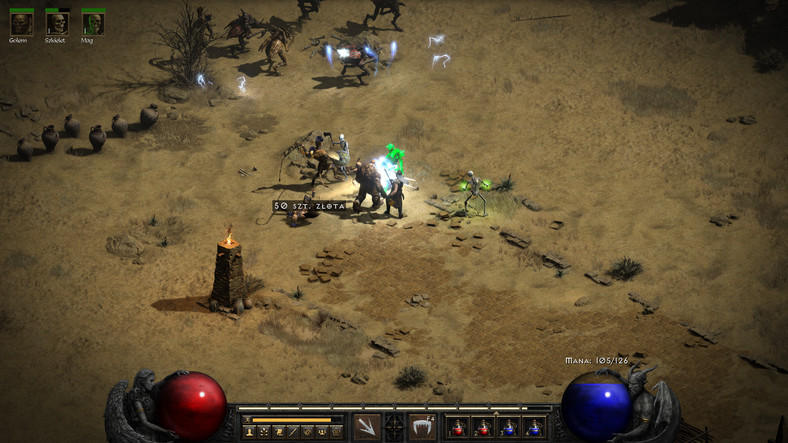 Diablo II: Resurrected - screenshot z gry (wersja na PC)