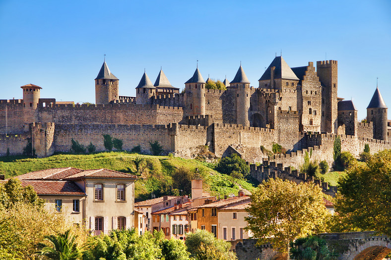 Carcassonne - jedno z ważniejszych centrów katarów i albigensów