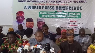 The Coalition of Civil Society for Good Governance and Equity in Nigeria commends National Assembly leaders over approval of funds for palliatives. [CCSGEN}