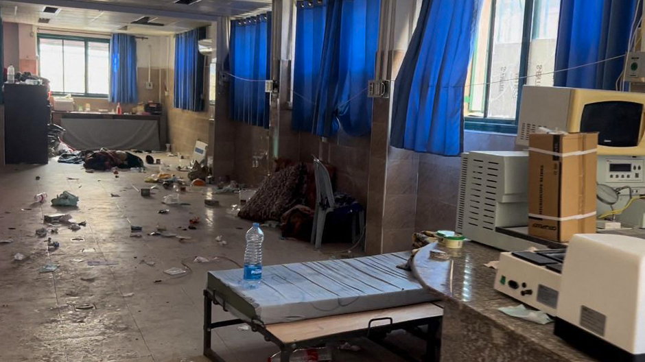 Izraelscy żołnierze mieli znęcać się nad personelem szpitala Nasser w mieście Chan Junis