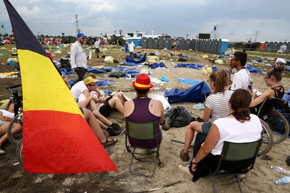 BRZEGI ŚDM 2016 PIELGRZYMI POWROTY (pielgrzymi)