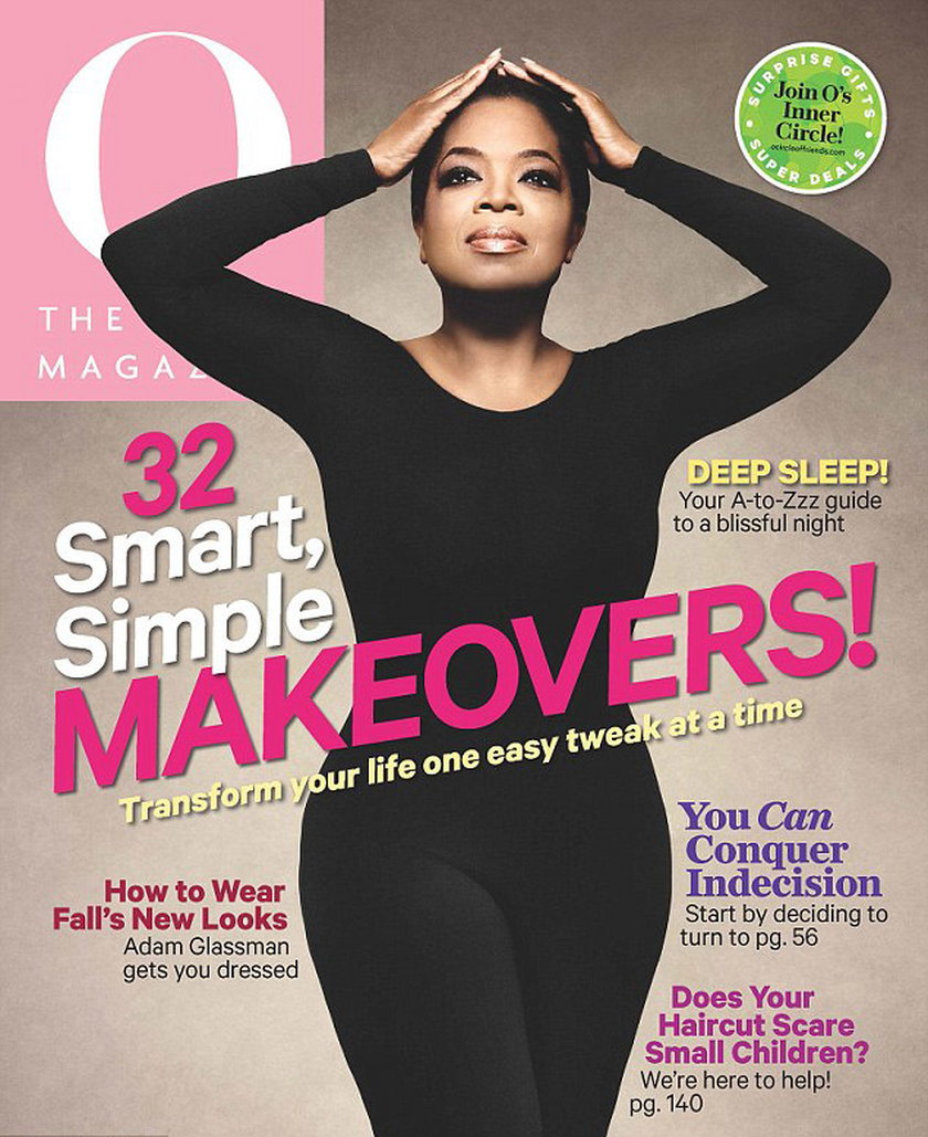 Oprah Winfrey na okładce "The O Magazine"