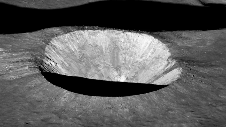 Księżyc jest pełen kraterów, które trzeba będzie zbadać. Bez poprawnego mierzenia czasu nawigacja będzie utrudniona