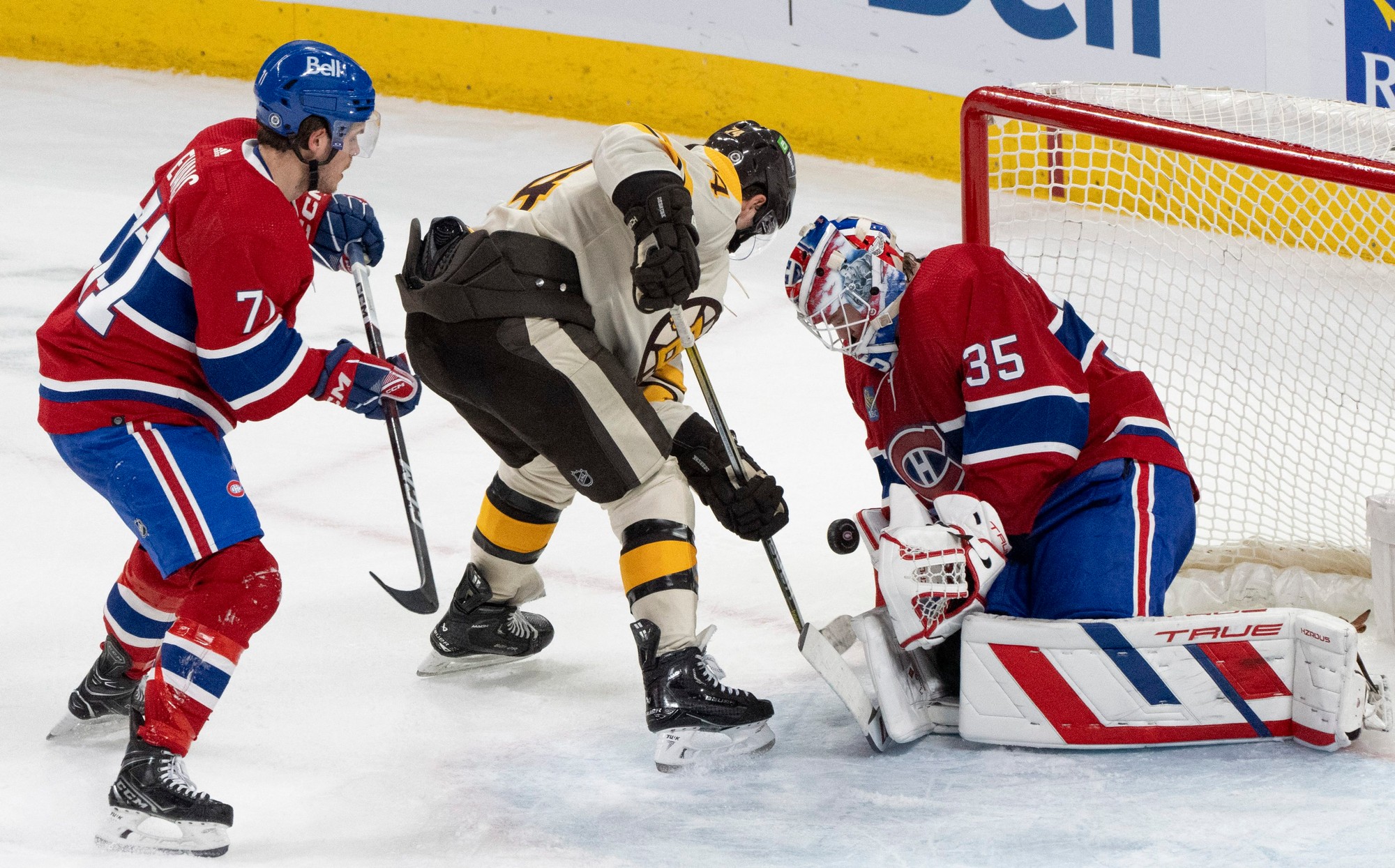 Zápas NHL: Montreal Canadiens - Boston Bruins.