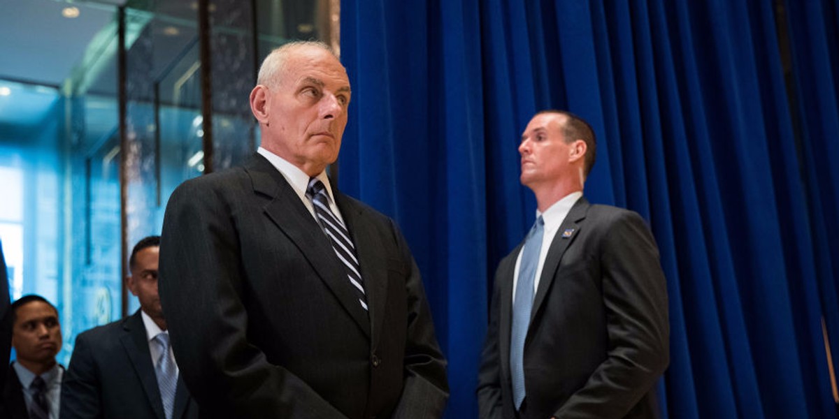 John Kelly reportedly has a strategy to stop Trump from soliciting advice from random people at Mar-a-Lago