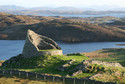 Lewis and Harris - broch (kamienna wieża) w Dun Carloway