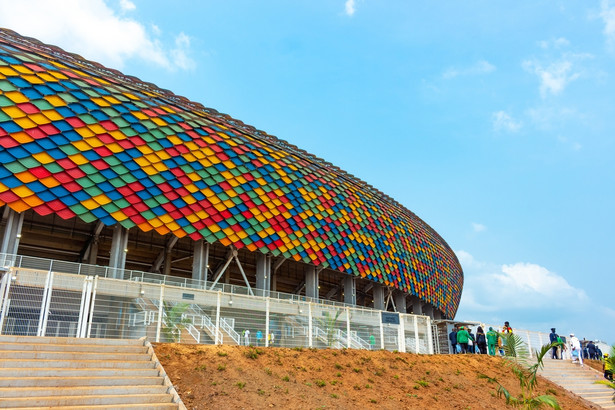 Stadion Olembe w stolicy Kamerunu Jaunde