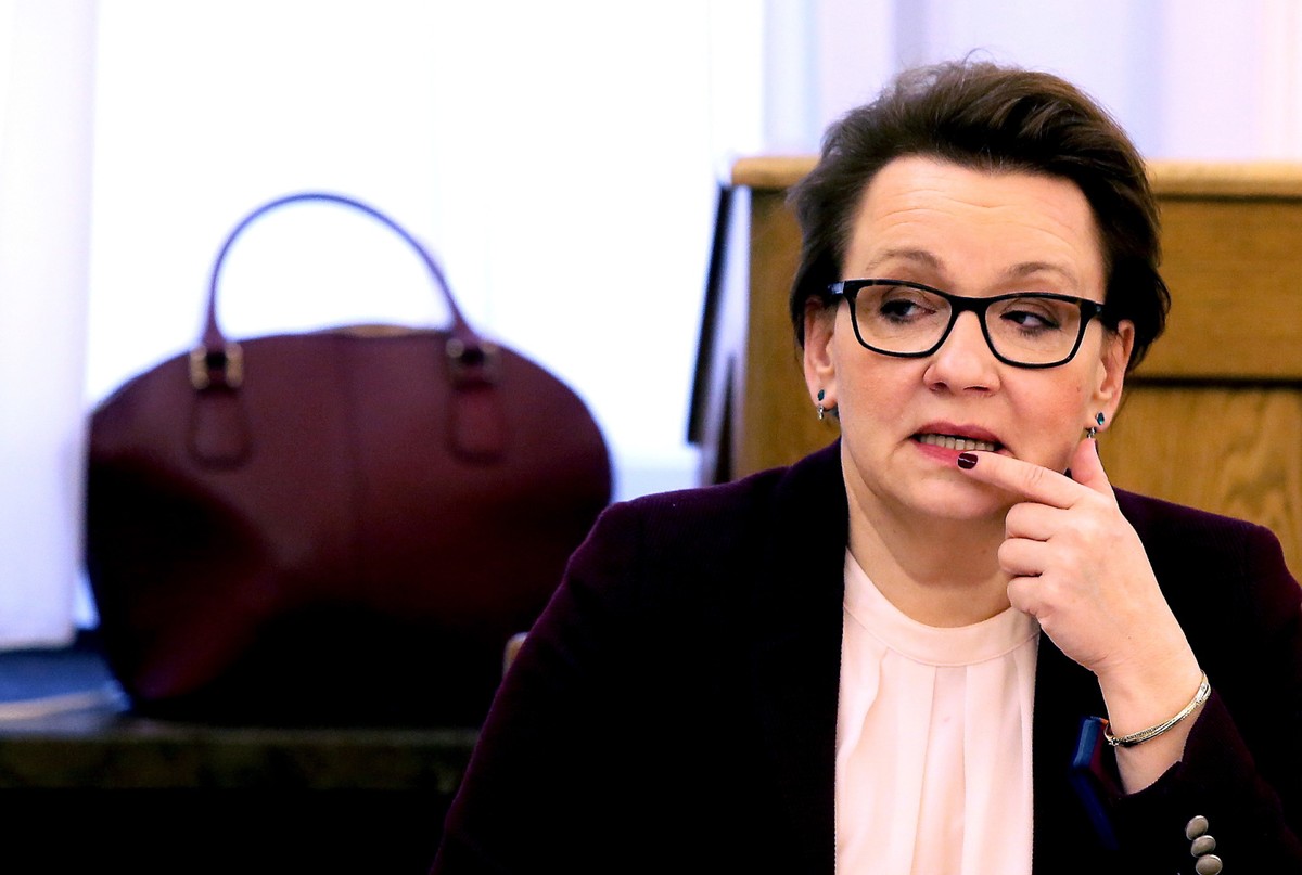 Minister edukacji narodowej Anna Zalewska