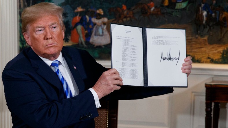 Trump Iran deal signed