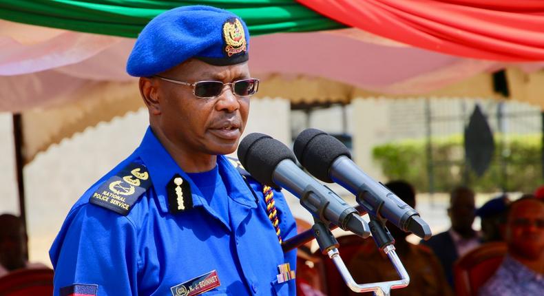 Inspector General Jospeh Boinnet speaking during a past public function (Twitter)