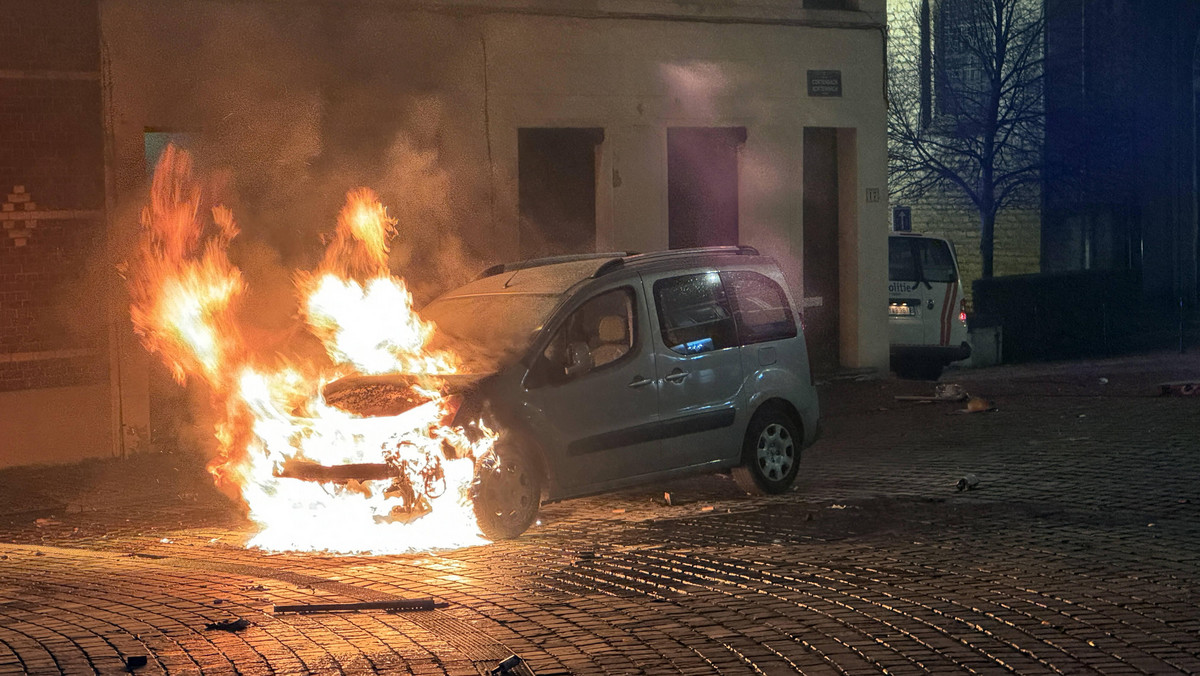 Noworoczne zamieszki w Niemczech i Belgii. Aresztowano prawie 500 osób